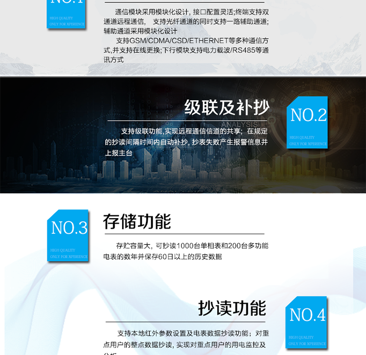 智能載波抄表集中器
       智能載波抄表集中器是完全符合《電力用戶用電信息采集系統(tǒng)功能規(guī)范》等國網(wǎng)標準，是低壓電力線集中抄表的主要設(shè)備。